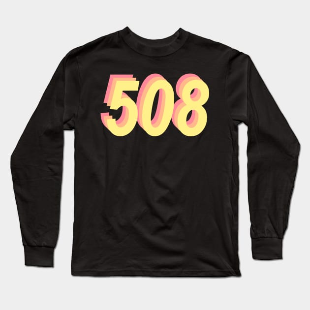 Worcester 508 Long Sleeve T-Shirt by Rosemogo